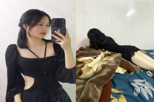 Bắn đầy bướm em sung sướng